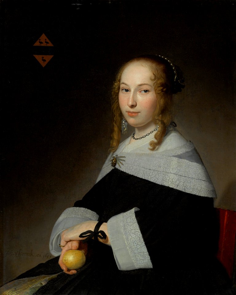 Johannes Cornelisz Verspronck - Margaretha Dicx (1634-1697) 125N09601 96HZQ
