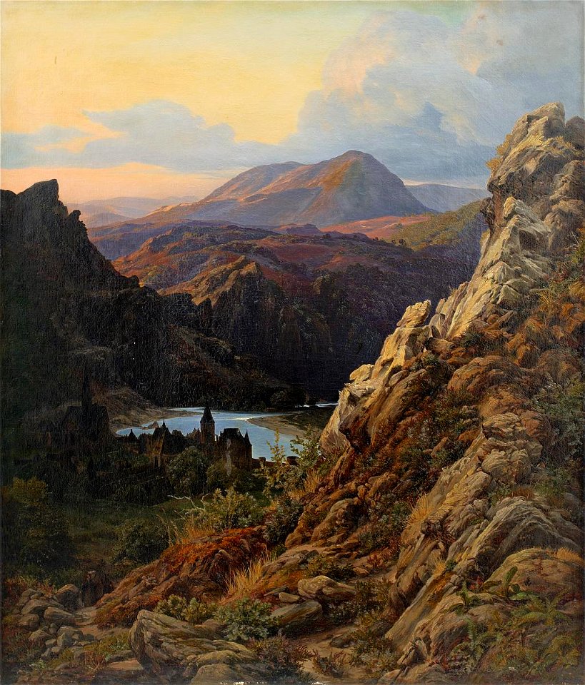 Johann Wilhelm Schirmer Berglandschaft