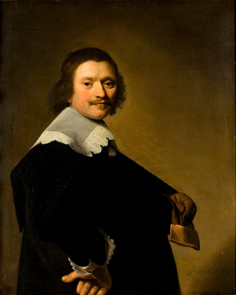 Johannes Cornelisz. Verspronck - Portret van een heer - 0515 - Rijksmuseum Twenthe