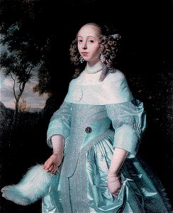 Johanna Parmentier (1634-1710), by Bartholomeus van der Helst