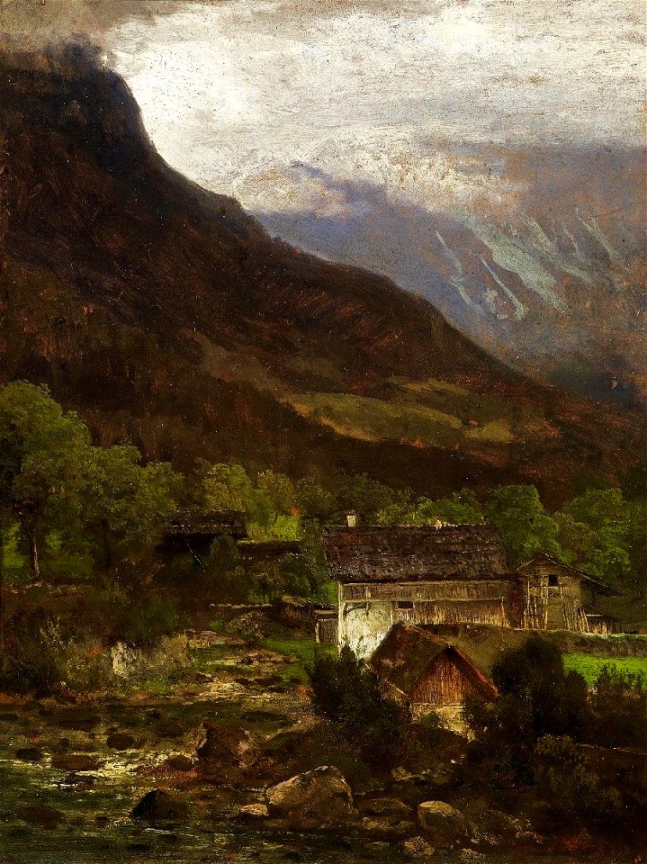 Johann Sperl Am Fuße der Alpen