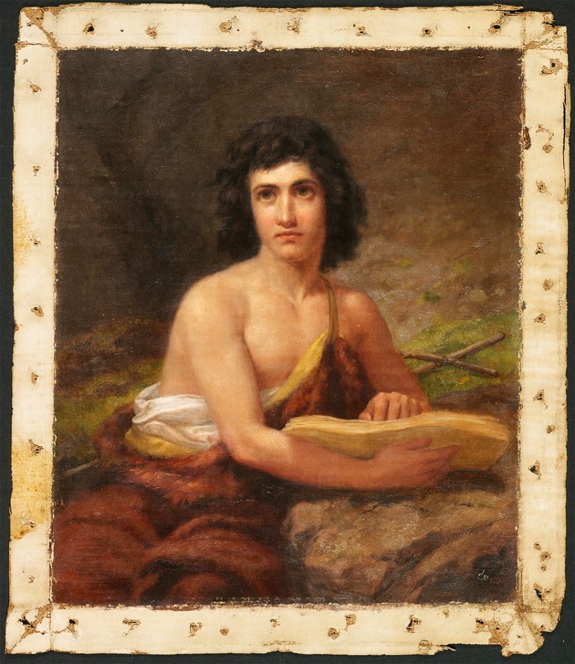 Johannes Adam Simon Oertel - Saint John the Baptist - 1895.685 - Fogg Museum