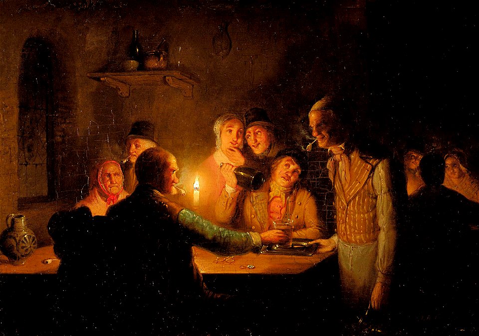 Johann Mongles Culverhouse - Dutch Tavern Scene - 1978.122 - Smithsonian American Art Museum