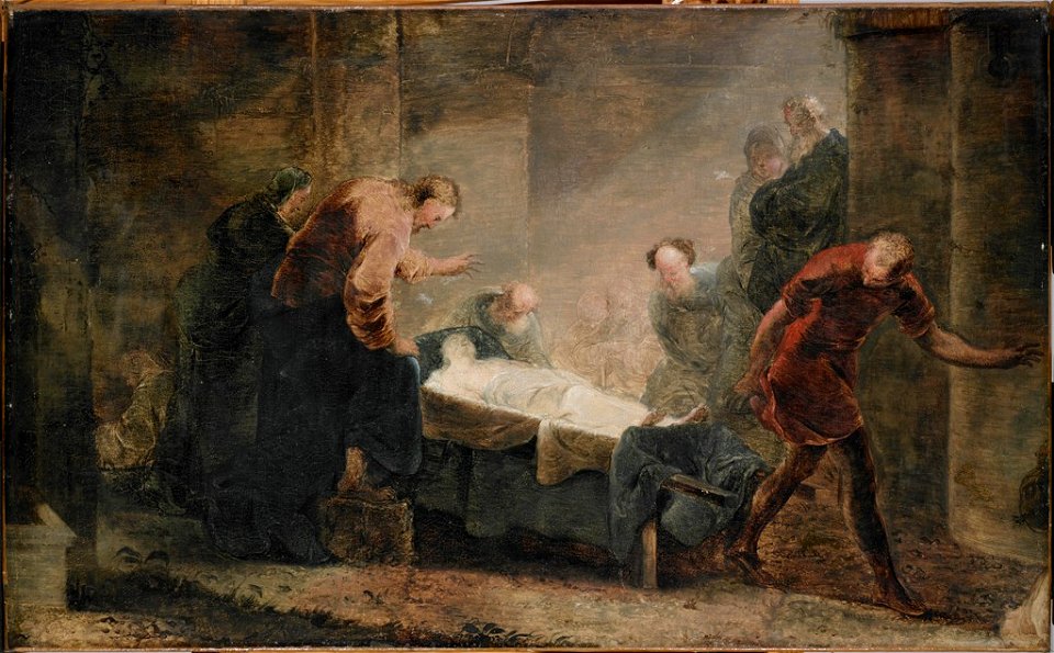 Johann Zick - Jesus Raises the Widow's Son at Nain - BR56.40 - Busch–Reisinger Museum