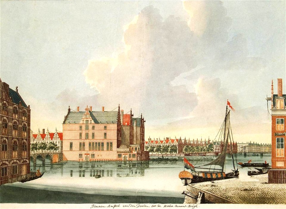 Johannes Teyler - View toward the Amstel River - WGA22197
