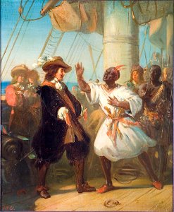 Johannes Hinderikus Egenberger - Anno 1664. Michiel de Ruyter en Jan Kompany - SA 4926 - Amsterdam Museum