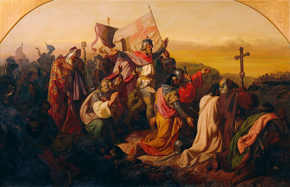 Johann Till der Jüngere - Gottfried von Bouillon und Kreuzfahrer - 7792 - Kunsthistorisches Museum