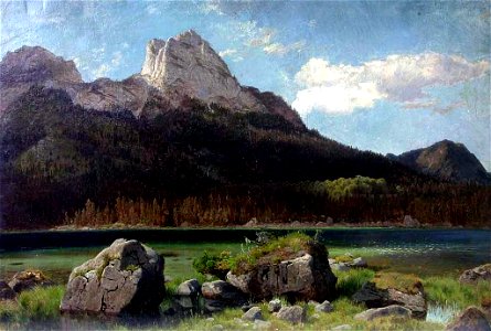 Johann Wilhelm Schirmer Hintersee-bei-Berchtesgaden