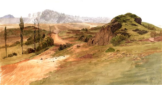 Johann Wilhelm Schirmer Eifellandschaft bei Gerolstein