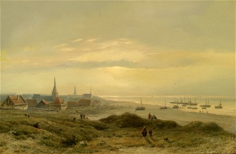 Johannes Joseph Destree Strand bei Scheveningen 1871
