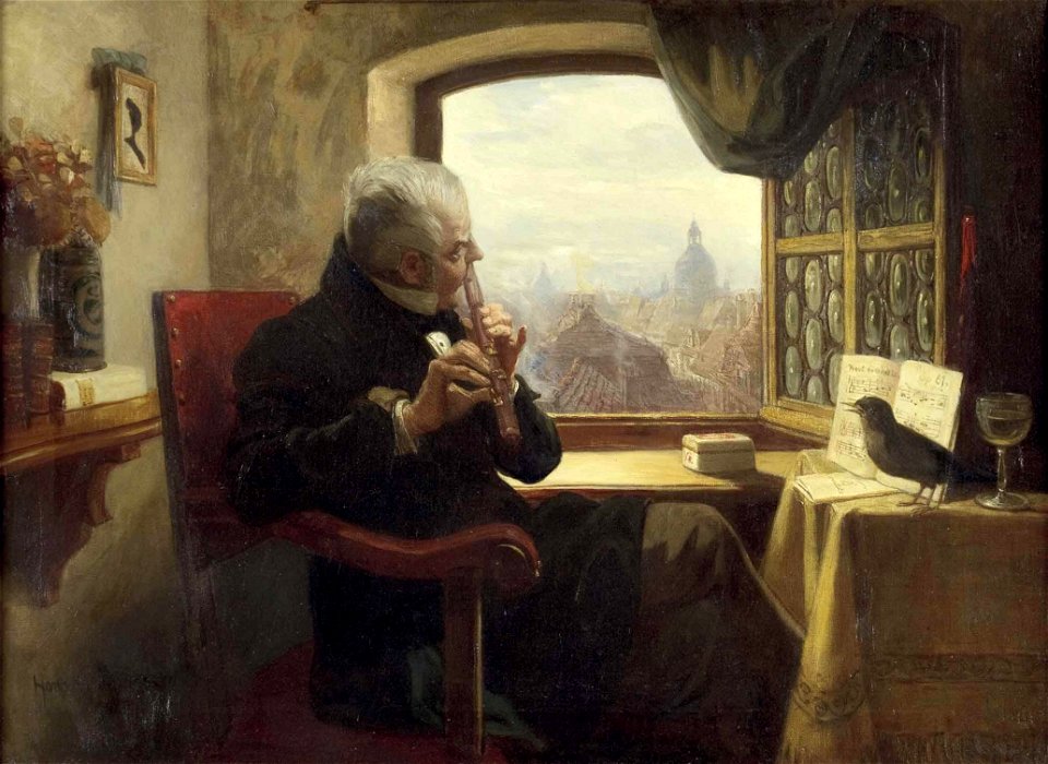 Johannes Gabriel Jentzsch Das Duett 1923