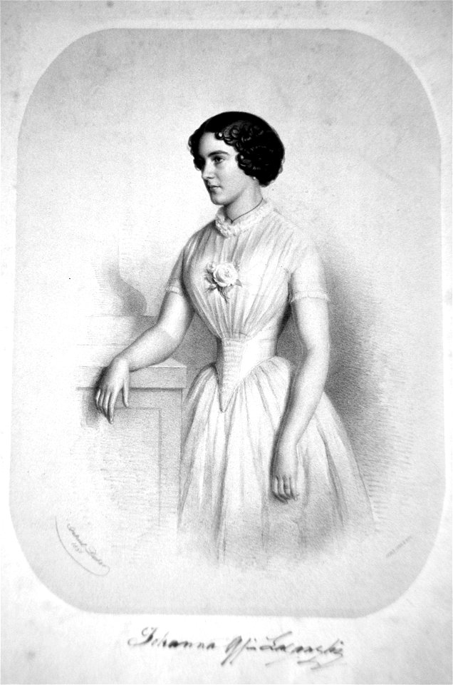 Johanna von Lazansky Litho
