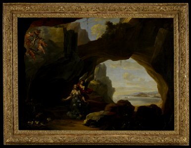 Johannes Lingelbach - The Magdalen in a Cave - 68.45 - Minneapolis Institute of Arts