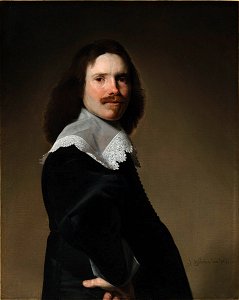 Johannes Cornelisz Verspronck - Portrait of a Man 121. Free illustration for personal and commercial use.