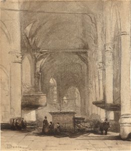 Johannes Bosboom - Kerkinterieur4