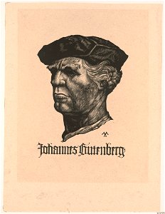 Johannes Gutenberg LCCN2004665445
