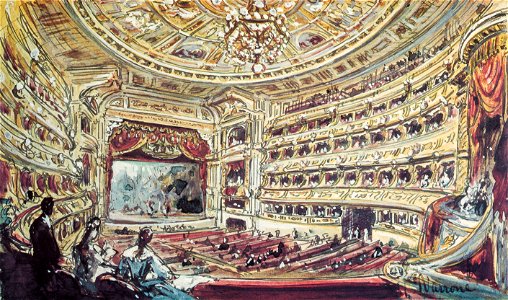 Johann Varrone Neues Burgtheater 1891