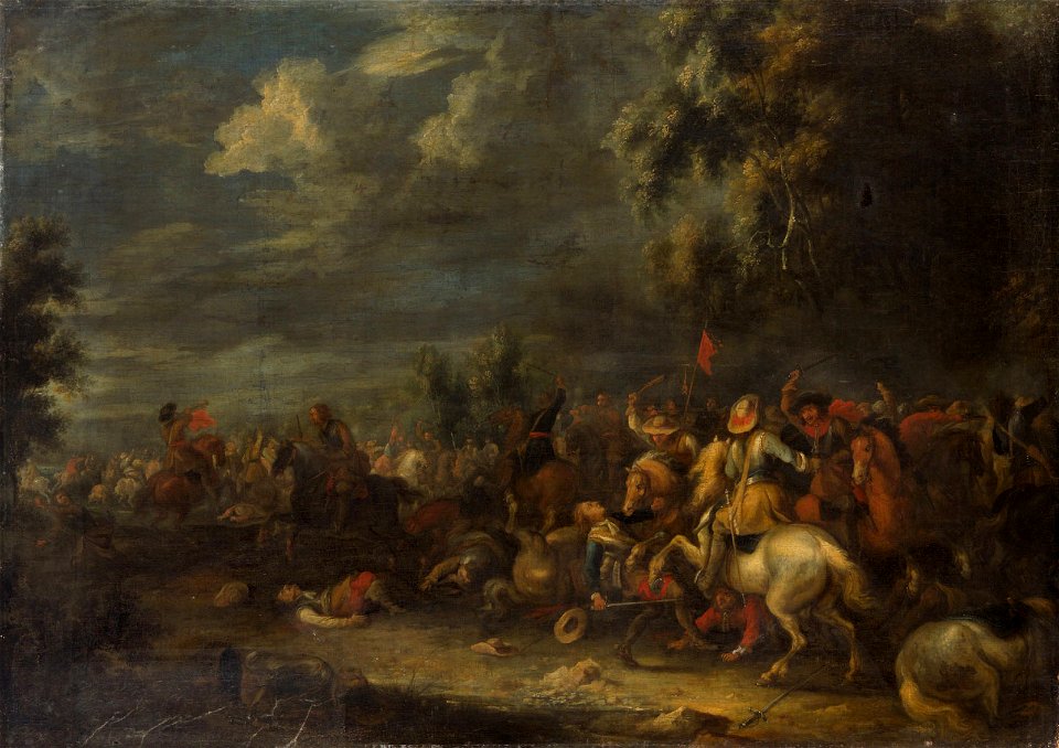 Johann Philipp Lembke - Reitergefecht - GG 1149 - Kunsthistorisches Museum