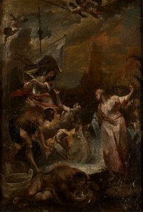 Johann Wolfgang Baumgartner - Christus auf dem See Genezareth