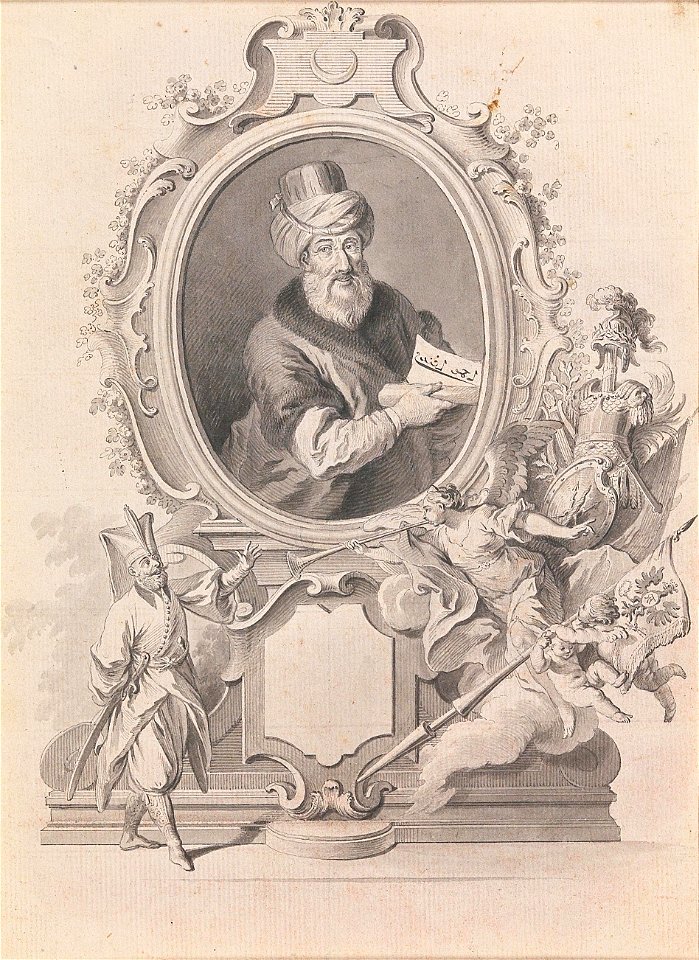 Johannes Esaias Nilson Porträt eines türkischen Edelmannes