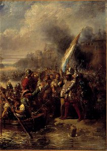 Johannes Hinderikus Egenberger - Anno 1572. De inneming van Den Briel - SA 4906 - Amsterdam Museum