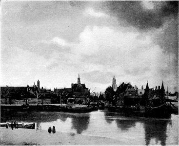 Johannes Vermeer 001 black and white 01