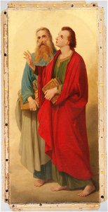 Johannes Adam Simon Oertel - Two Evangelists - 1895.694.2 - Fogg Museum