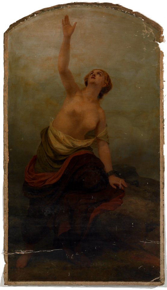 Johannes Adam Simon Oertel - The Captive Soul - 1863-4 - Albright–Knox Art Gallery