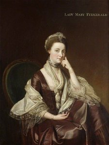 Johann Zoffany (1733-1810) (attributed to) - Lady Mary Hervey (1726–1815), Lady Mary Fitzgerald - 851789 - National Trust