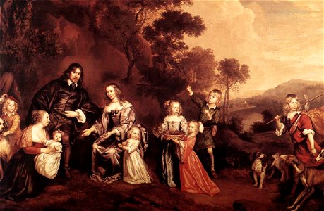 Johannes Mijtens - The Family of Willem Van Der Does - WGA15677