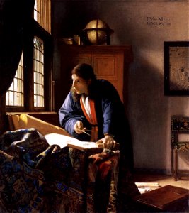 Johannes Vermeer - The Geographer - WGA24687