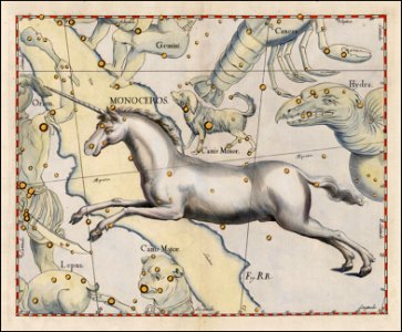 Johannes Hevelius - Monoceros