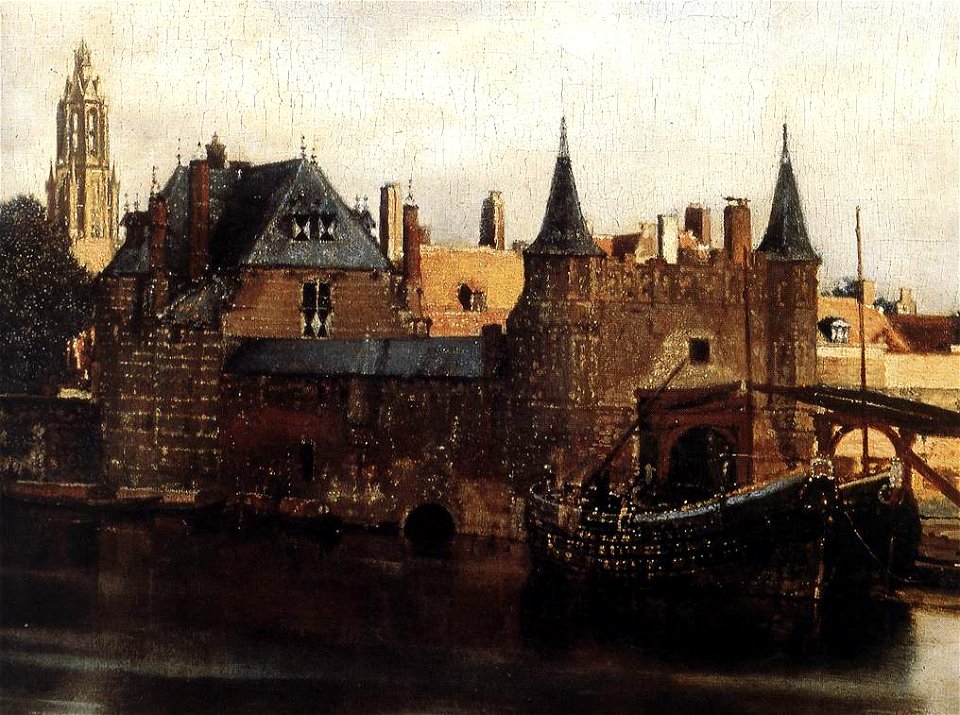 Johannes Vermeer - View of Delft (detail) - WGA24644