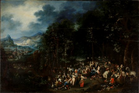 Johannes Jacob Hartmann - John the Baptist Preaching - NG.M.00101 - National Museum of Art, Architecture and Design