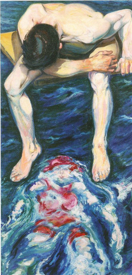 Johannessen - Mann auf dem Sprungbrett - 1912