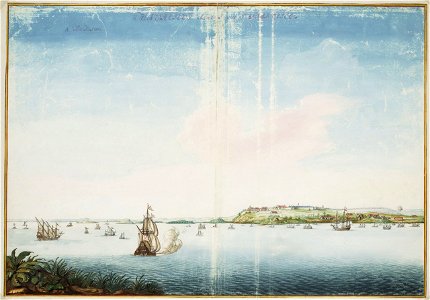 Johannes Vingboons - Mauritius aan de rivier S Franscisco (1665)