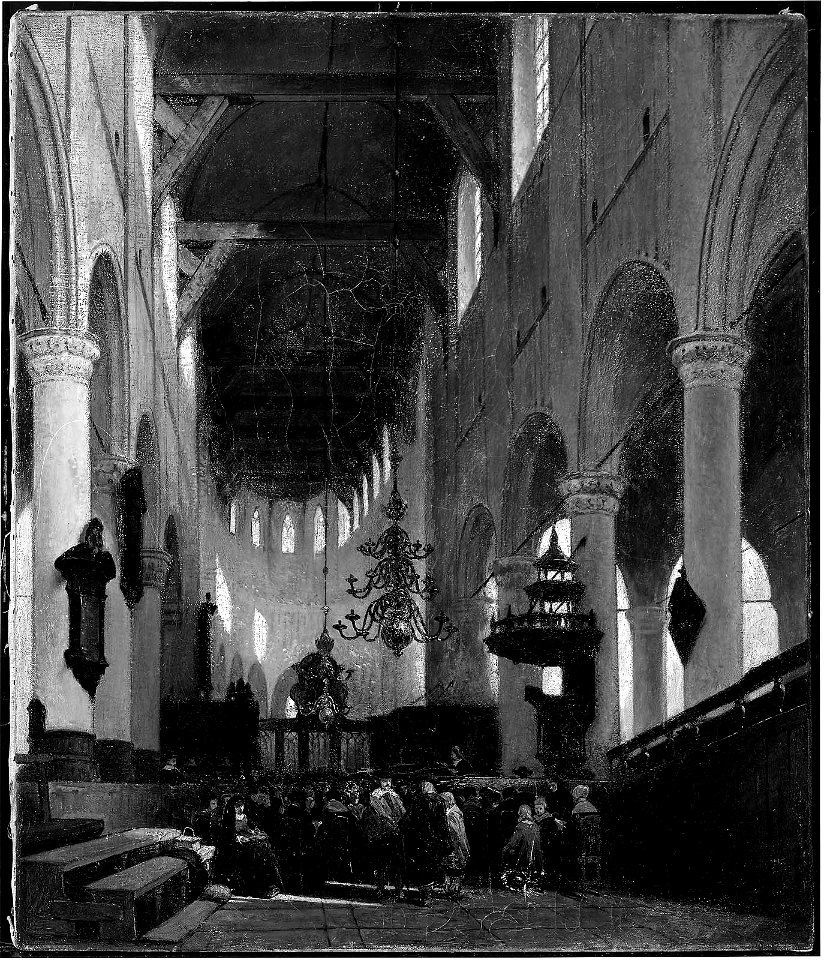 Johannes Bosboom - Interior of a Church - 23.520 - Museum of Fine Arts