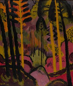 Johans Valters - Trunks and Foliage - Google Art Project