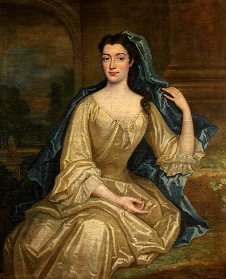 Johannes Verelst (1648-1734) - Mrs Matthew Hutton of Newnham, Hertfordshire - 1151319 - National Trust