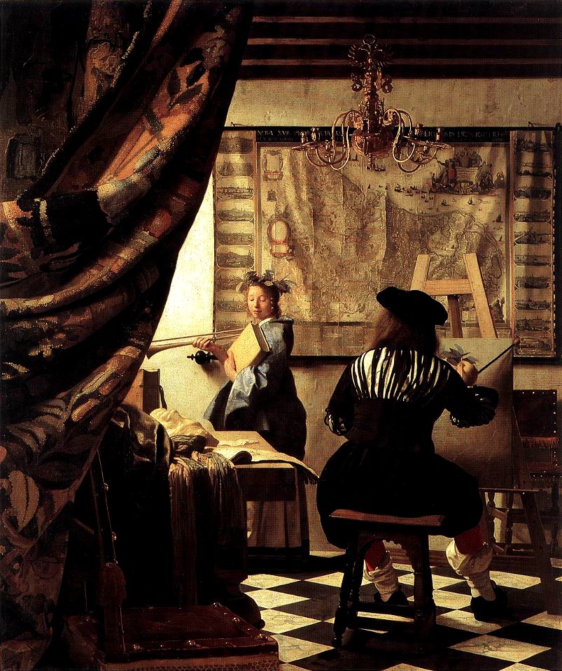 Johannes Vermeer - The Art of Painting - WGA24673