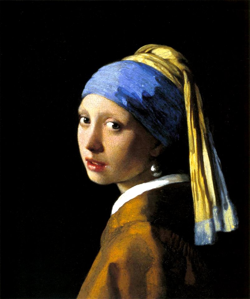 Johannes Vermeer - Girl with a Pearl Earring - WGA24666