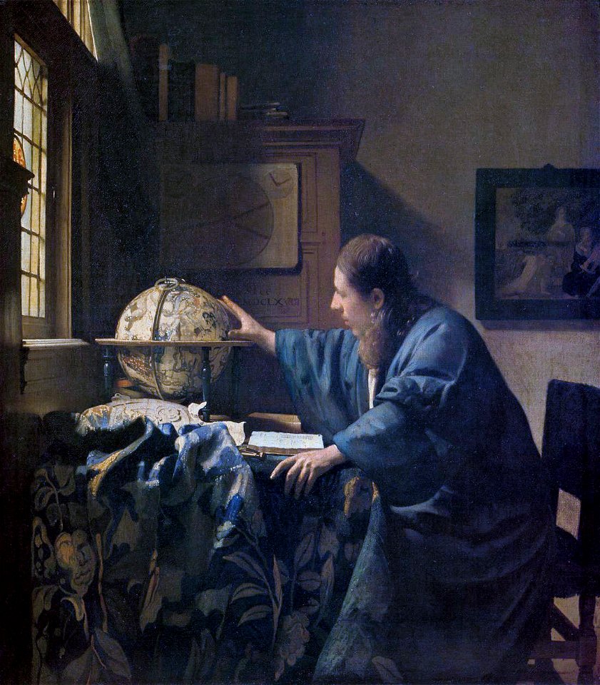 Johannes Vermeer - The Astronomer - WGA24685FXD