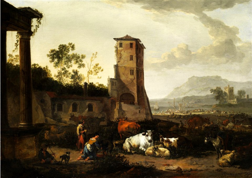 Johannes van der Bent Fantasielandschaft