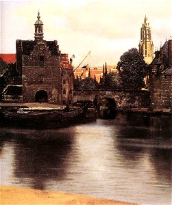 Johannes Vermeer - View of Delft (detail) - WGA24646