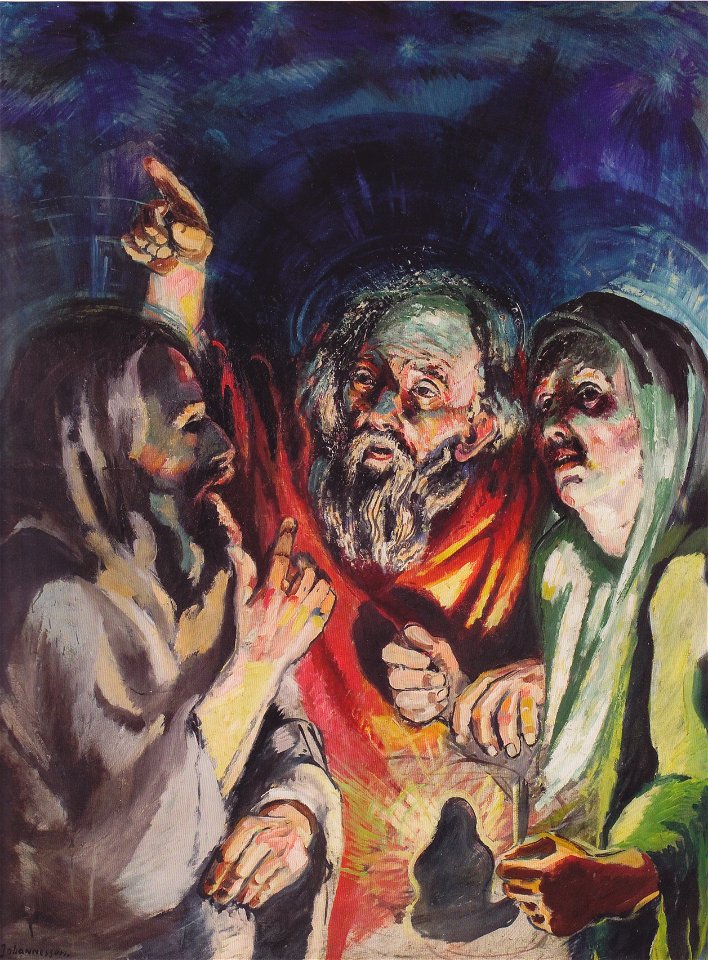 Johannessen - Christus und der Taubblinde - 1921-22