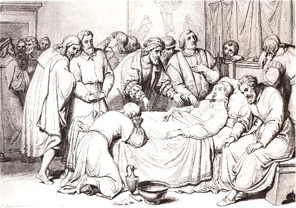 Johannes Riepenhausen - Der Tod Raffaels