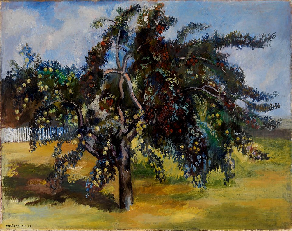 Otto Emil Johansen - The Apple Tree - NG.M.01503 - National Museum of Art, Architecture and Design