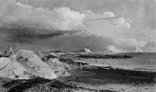 John Amory Codman - Shore of Marblehead Neck and Tinker's Island - 64.591 - Museum of Fine Arts