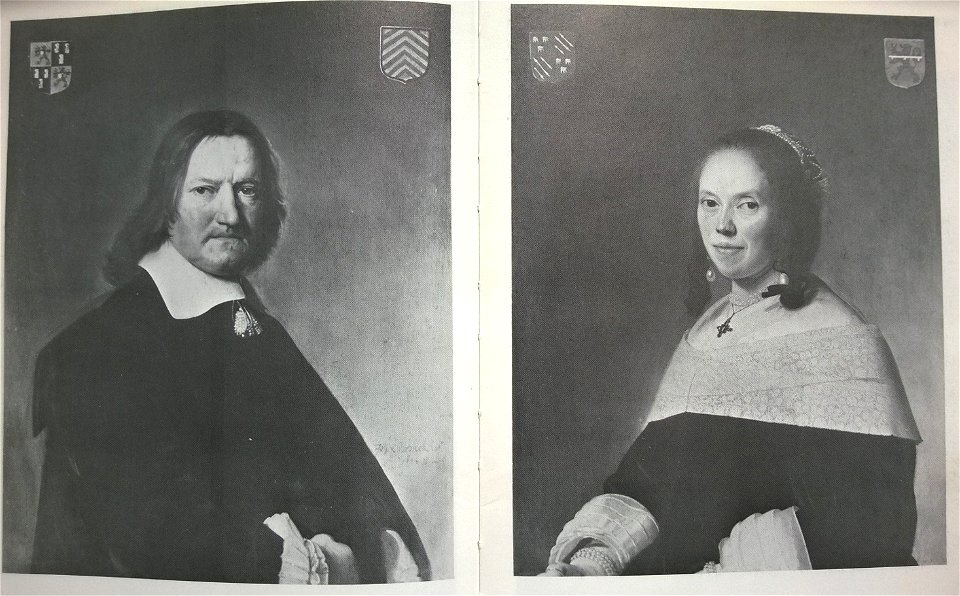 Johannes Versponck - Portrait of Adriaen van Adrichem van Dorp 94 and Catharina Kies van Wissen 95, Ekkart 1979