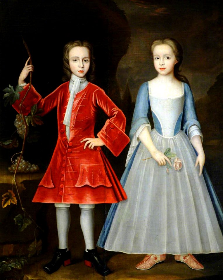 Johannes Verelst (1648-1734) - Edward Harpur (1713–1761), and His Sister Catherine Harpur (d.1740), Later Lady Gough, as Children - 290279 - National Trust